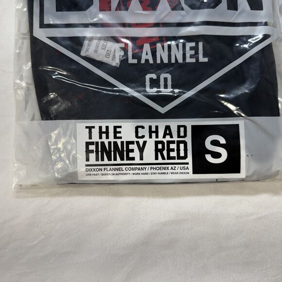 DIXXON Flannel Company Men's The Chad Finny Red Party Shorts Size S NEW - Picture 3 of 5